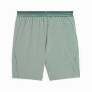 TRAINING TECH Men's 7" Stretch Woven Shorts, Green Moon, extralarge